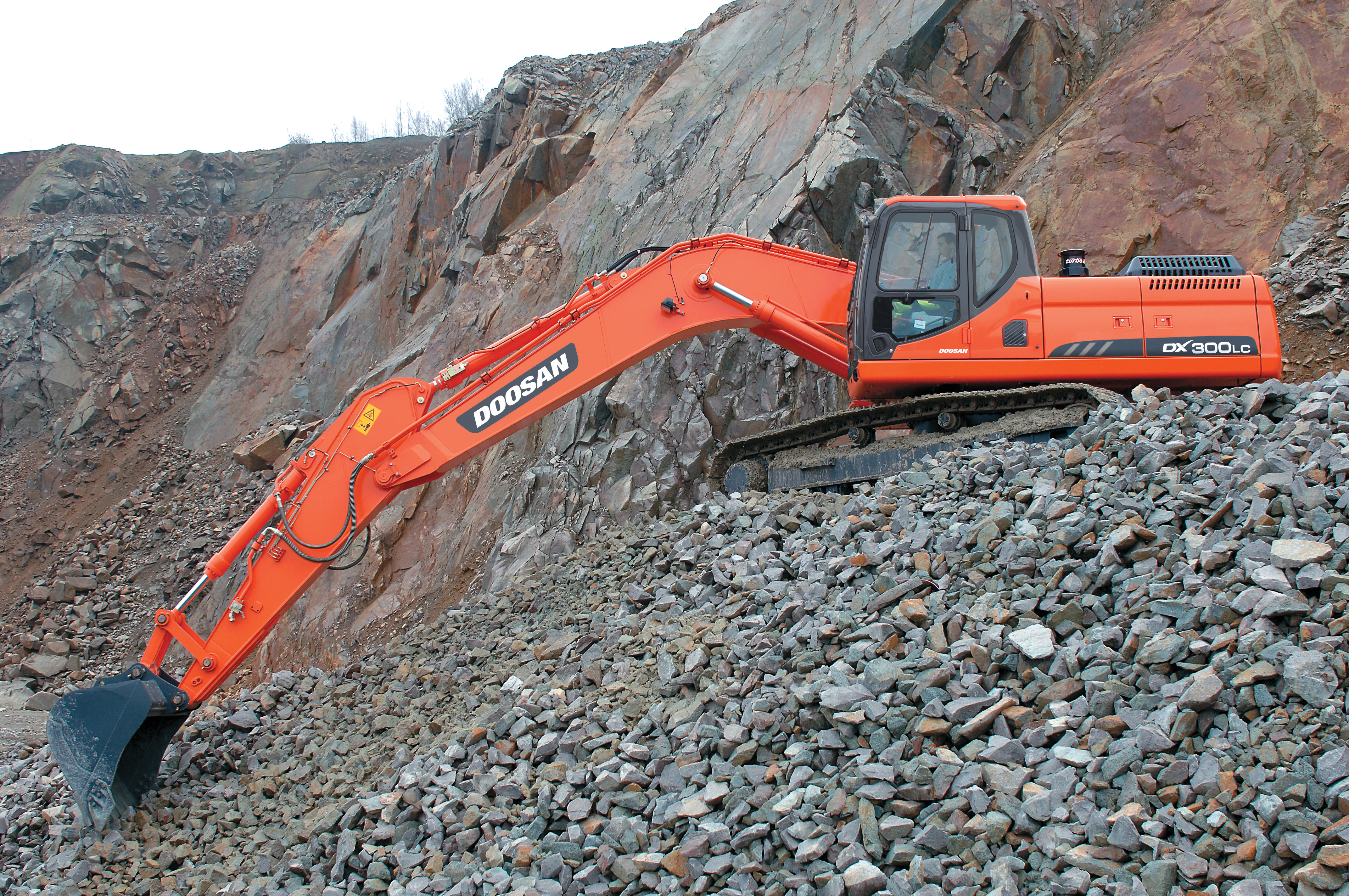 DX300LC-3 crawler excavator from Doosan 