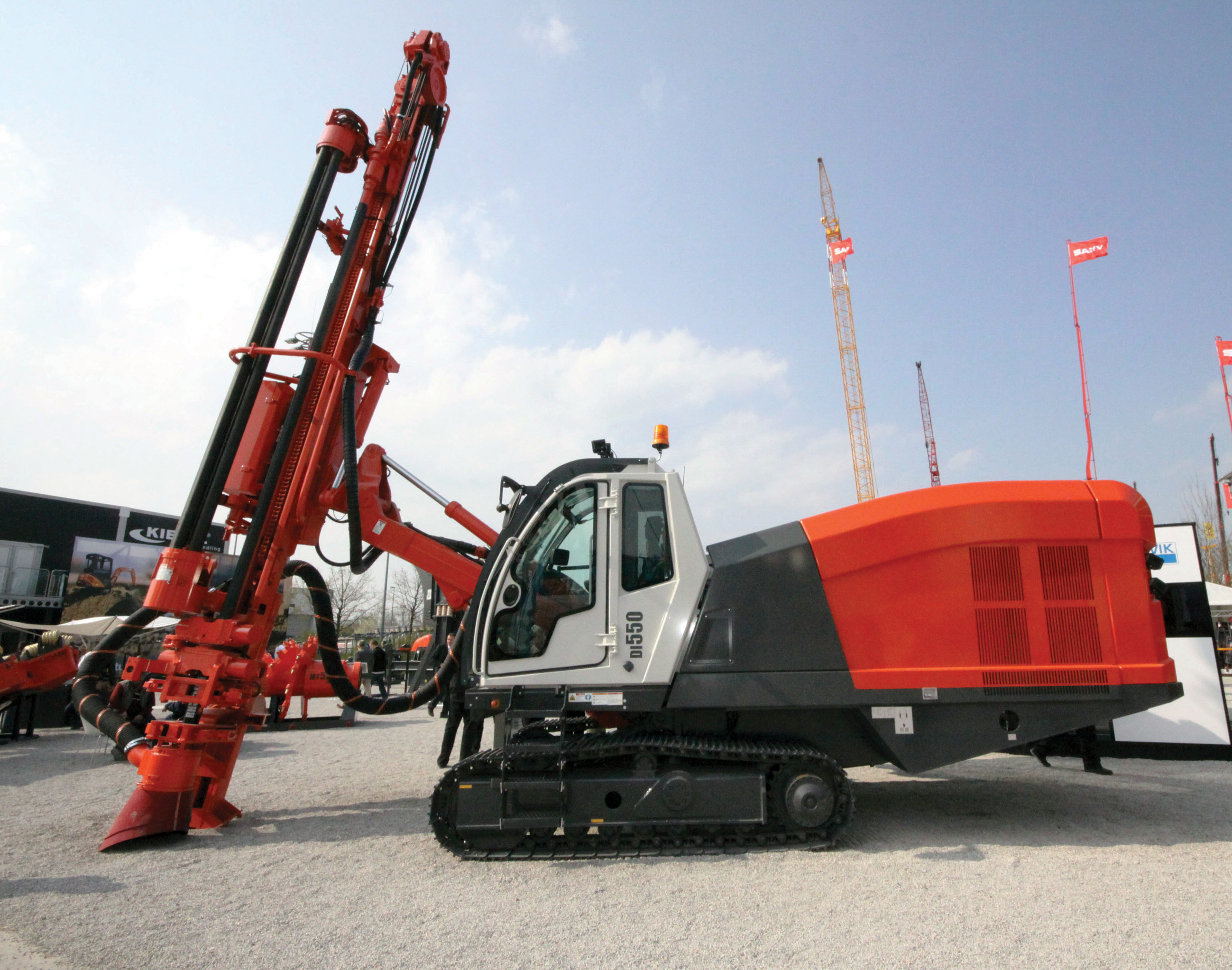 The new DI550 rig offers improved productivity and comfort