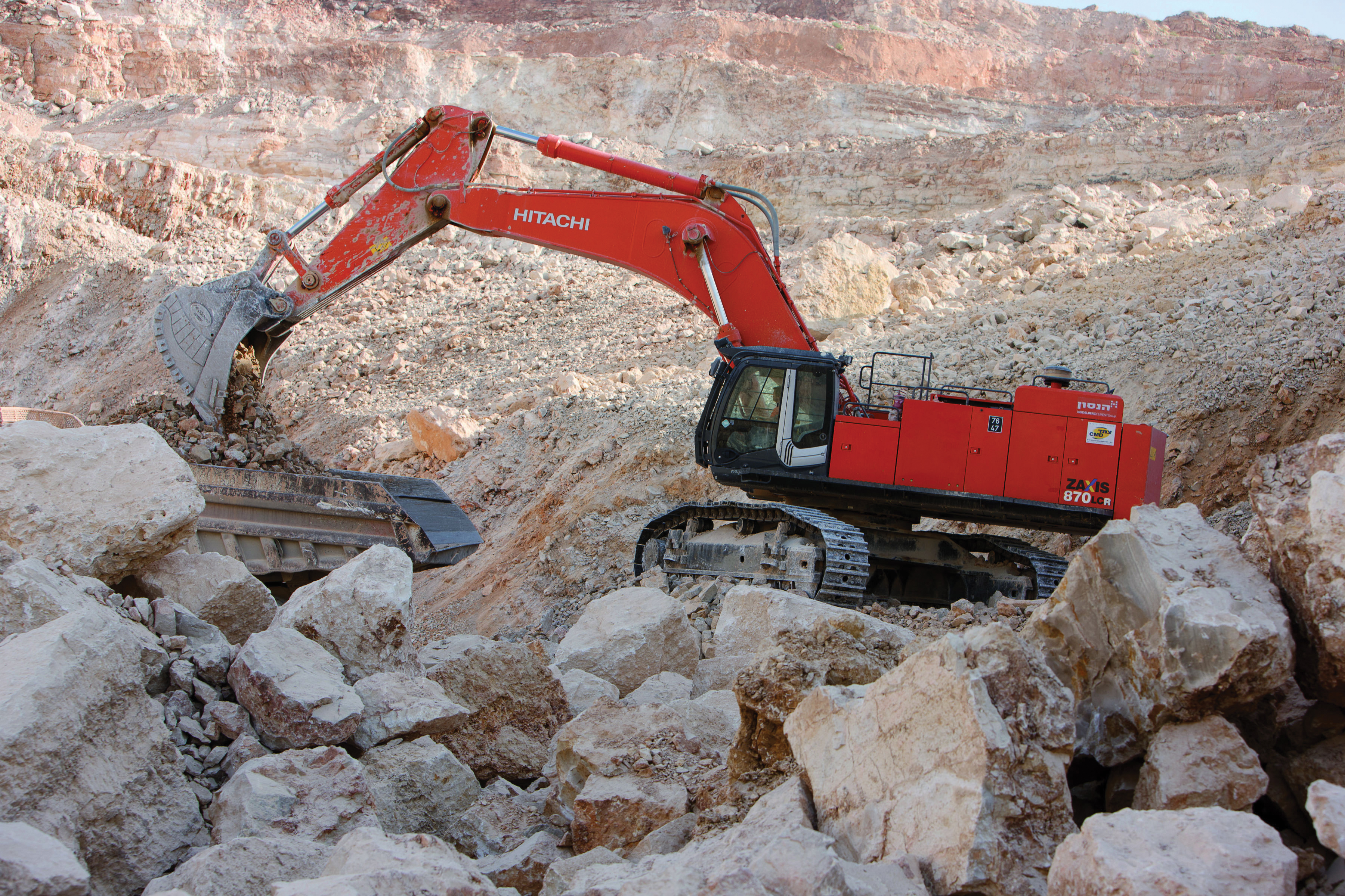 Hitachi Zaxis ZX870LCR-3