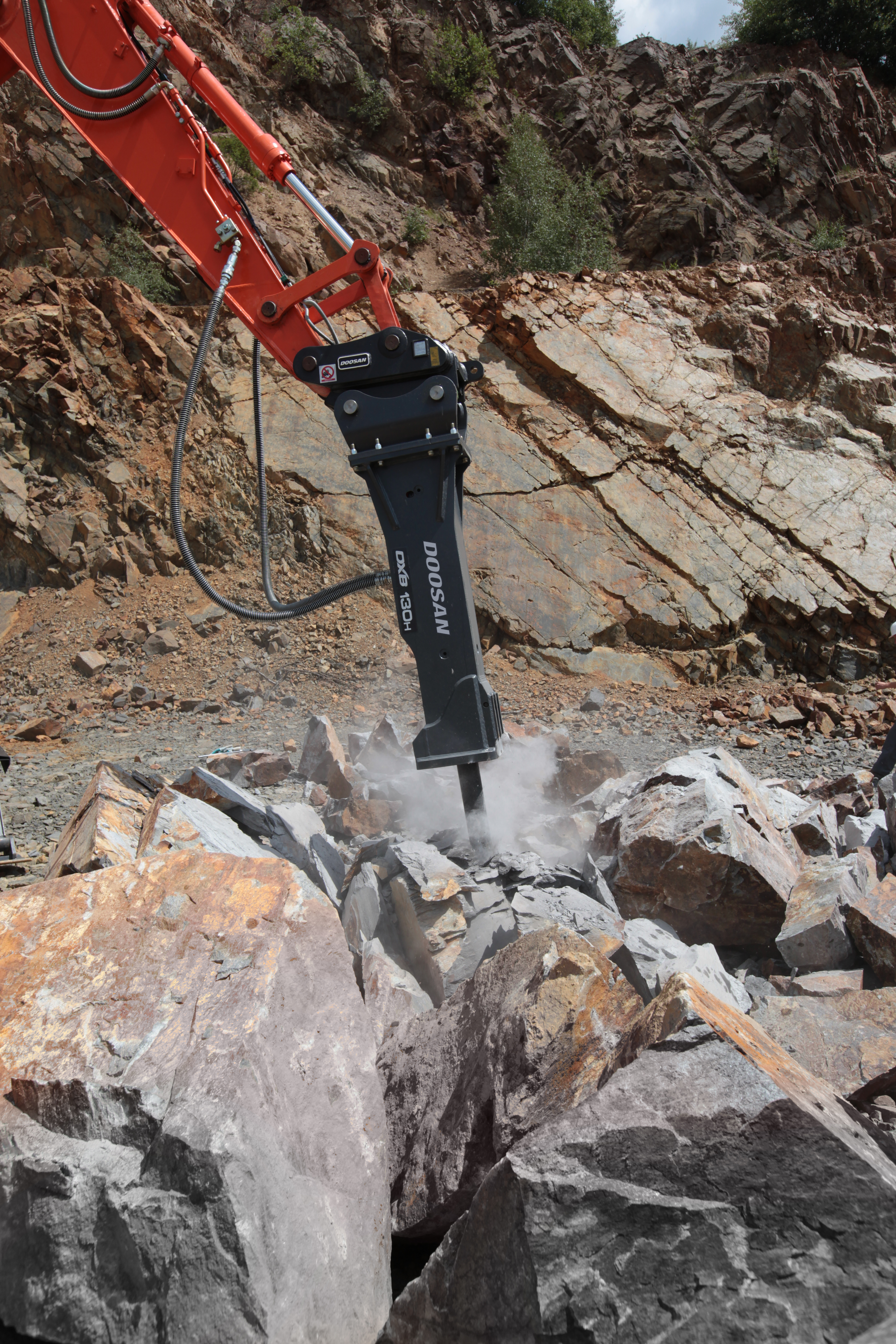 Doosan extends Hydraulic Breaker range