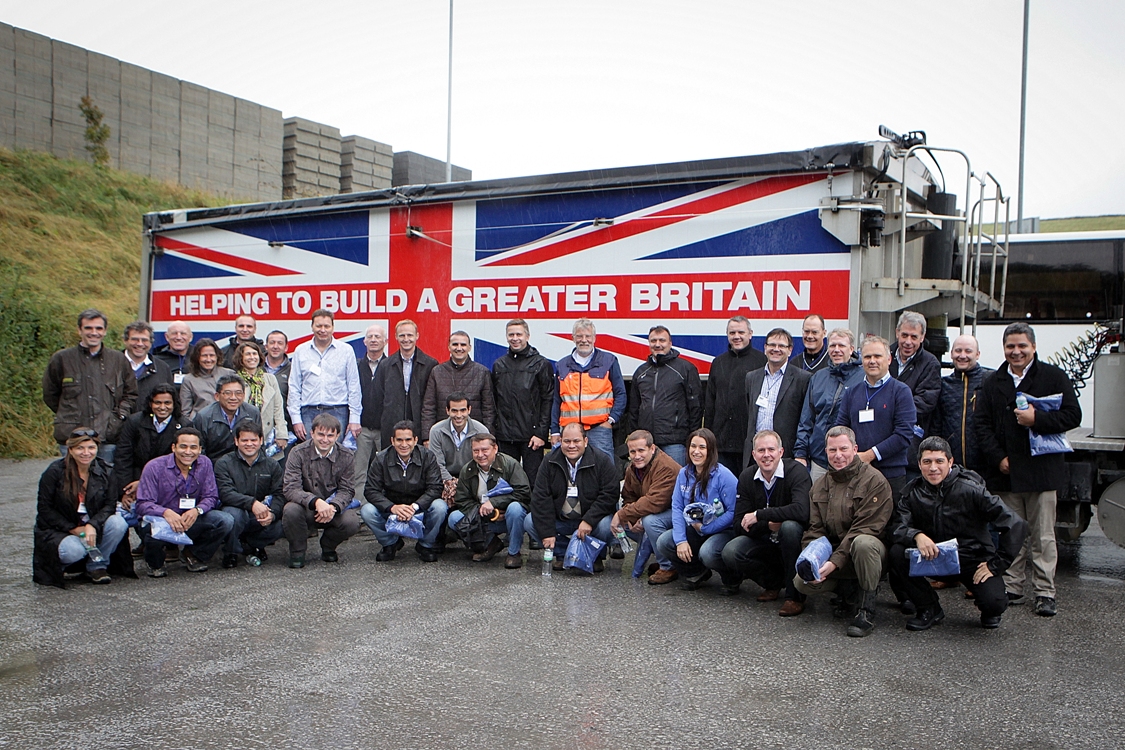 Delegates at the first Cemex global aggregates conference 