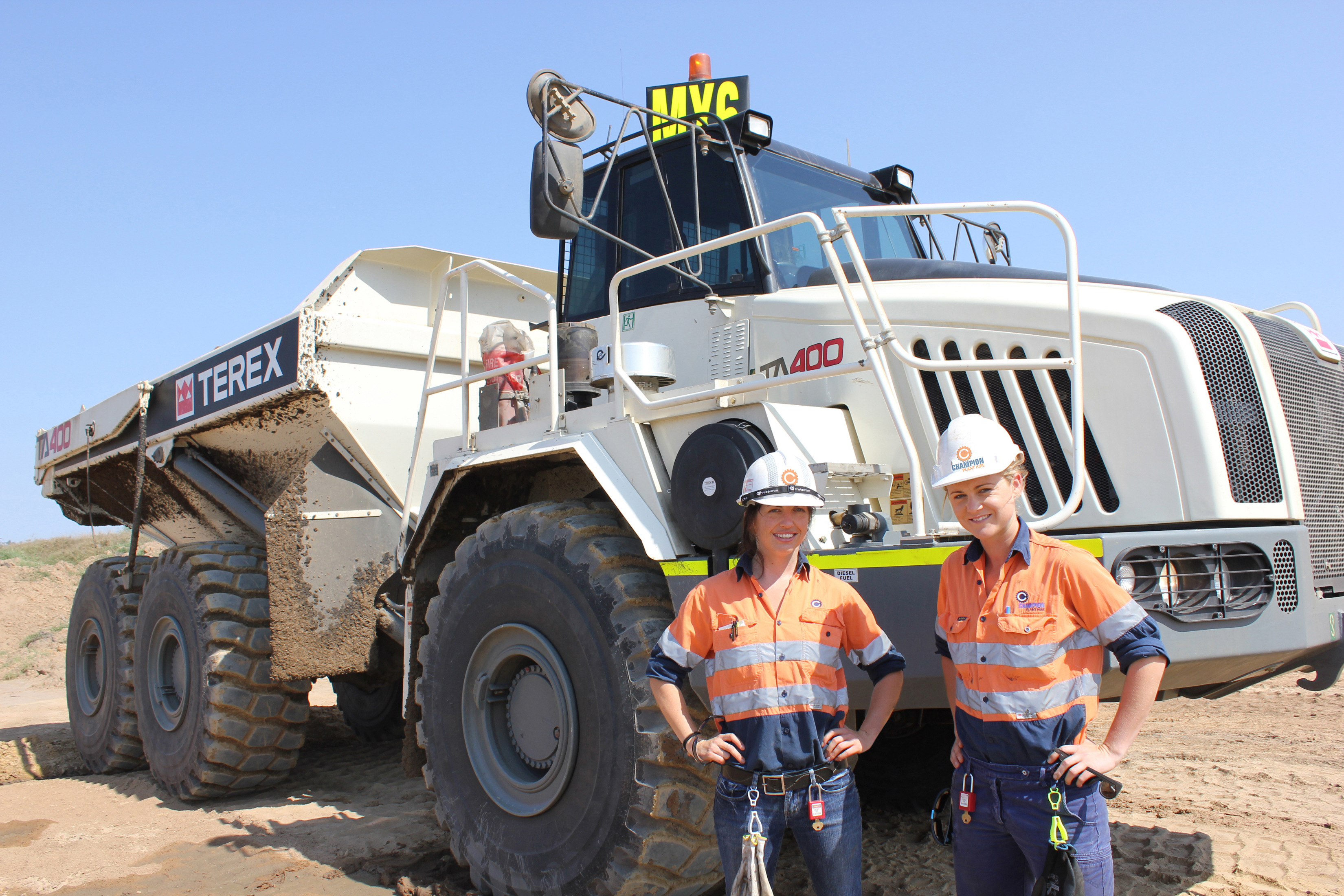 Terex TA400 articulated trucks