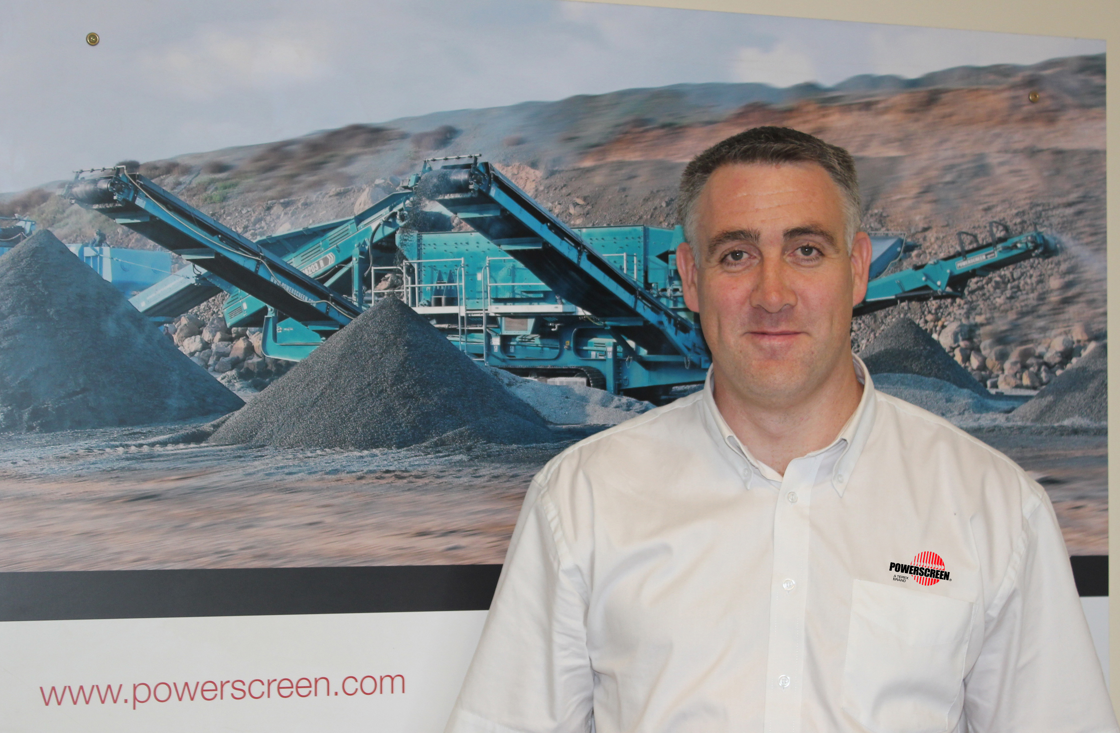 Hugh Brennan: Powerscreen’s new technical support manager