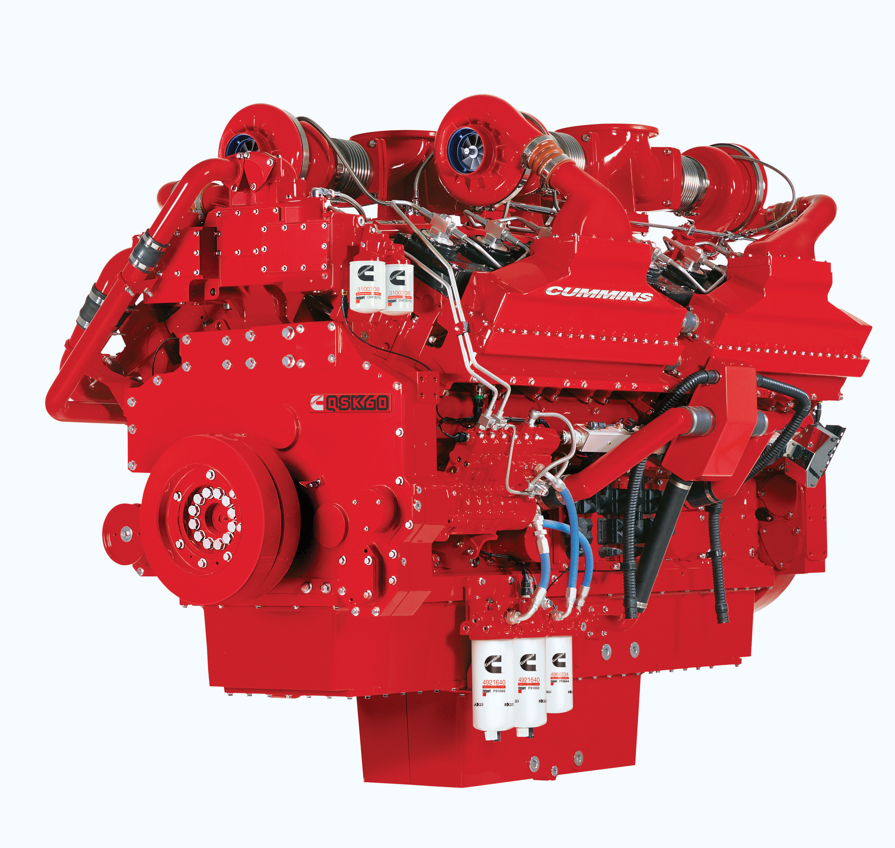 QSK60 Dual Fuel engine