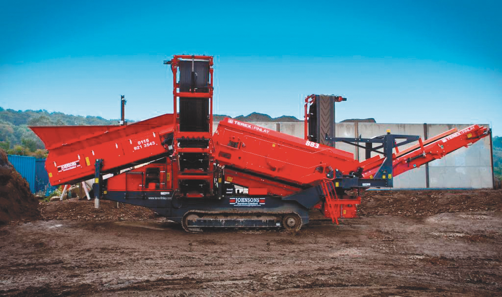 Johnsons Services’ Terex Finlay 883 