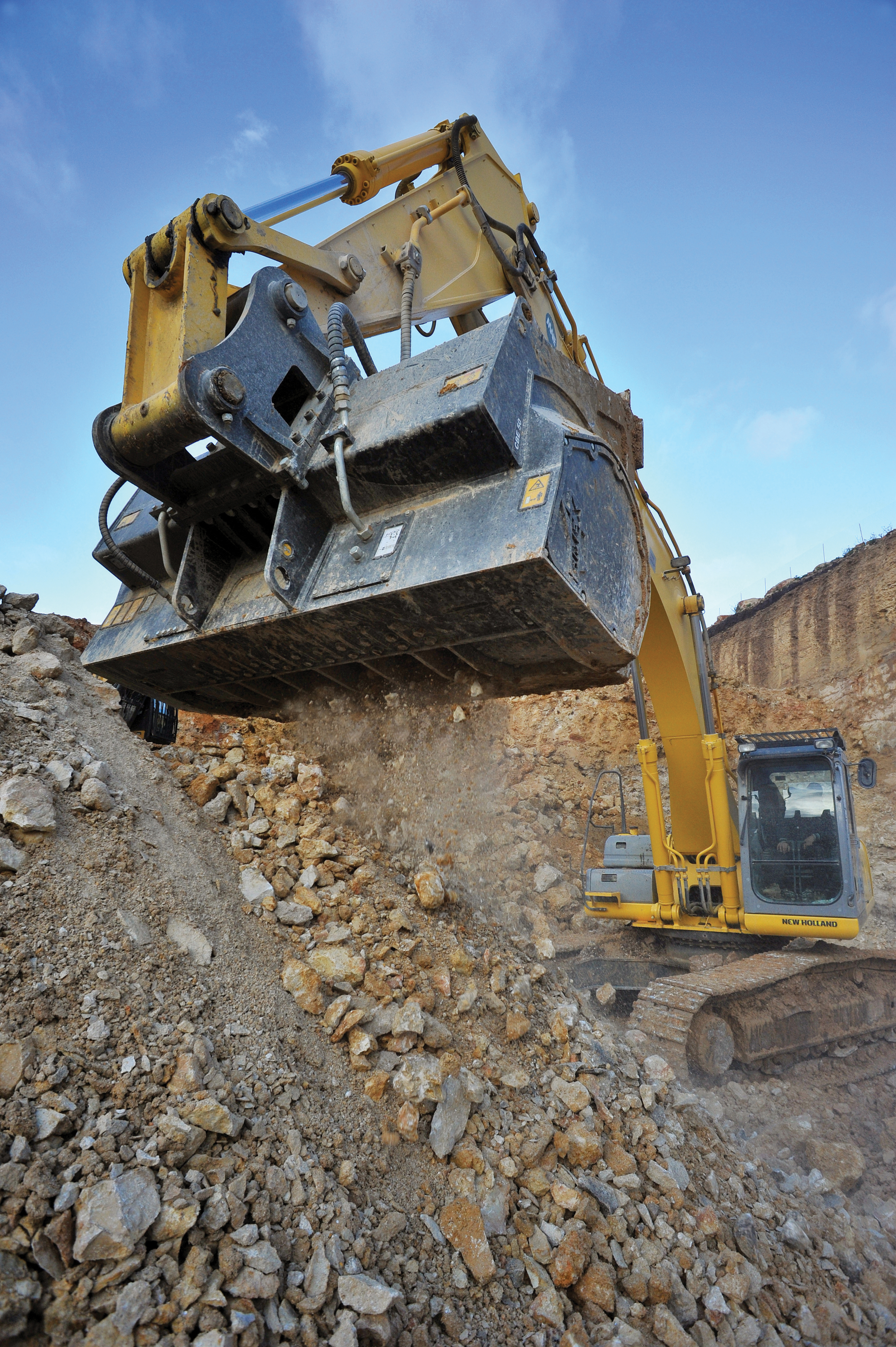 Simex CBE 50 crusher bucket 