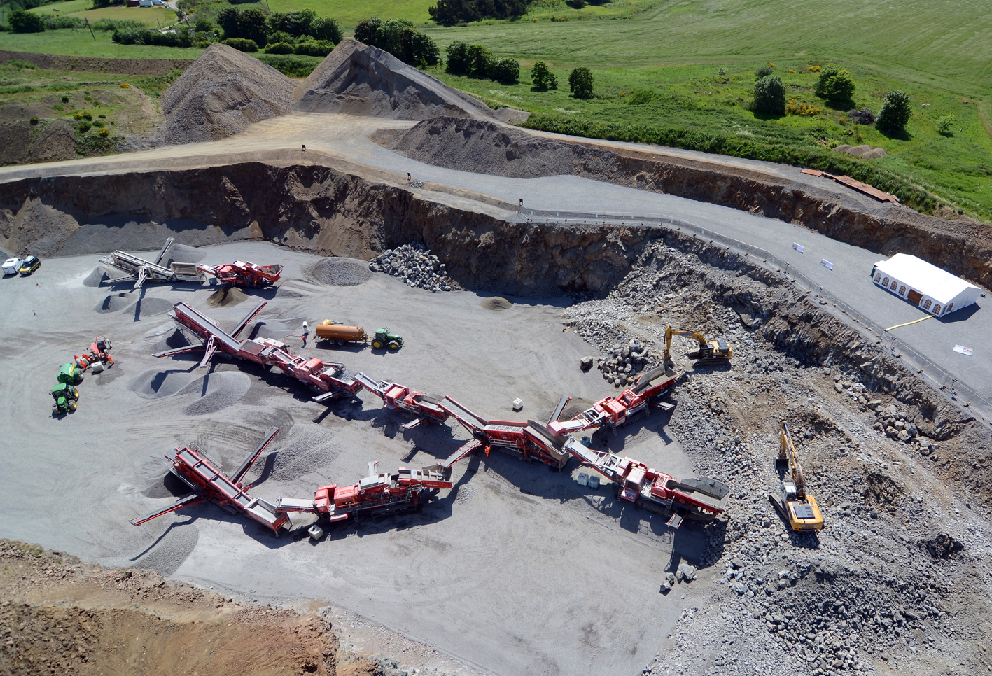 Terex Finlay plant in the Ardlethen facility