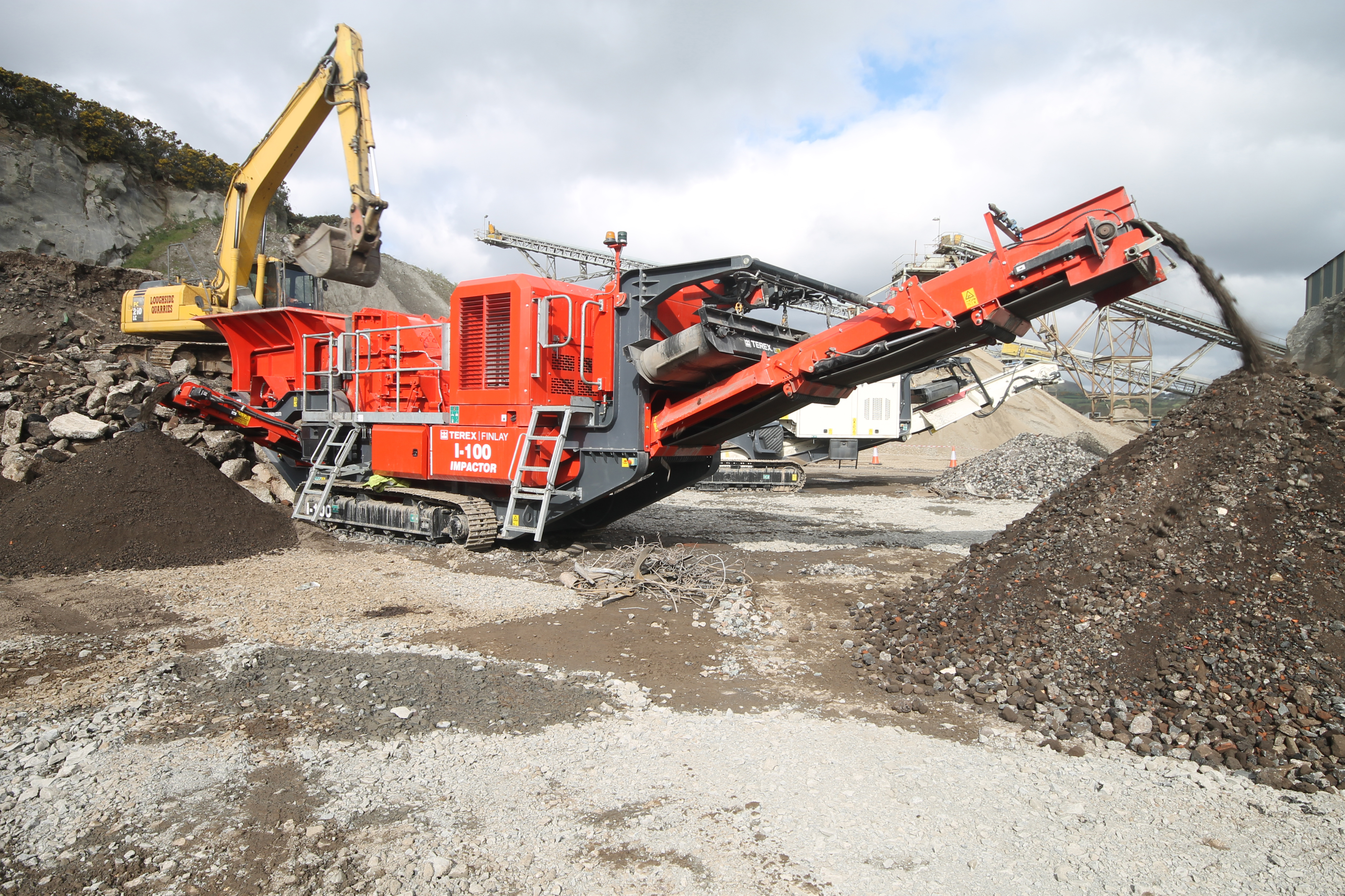 Terex Finlay’s I-100 impact crusher 