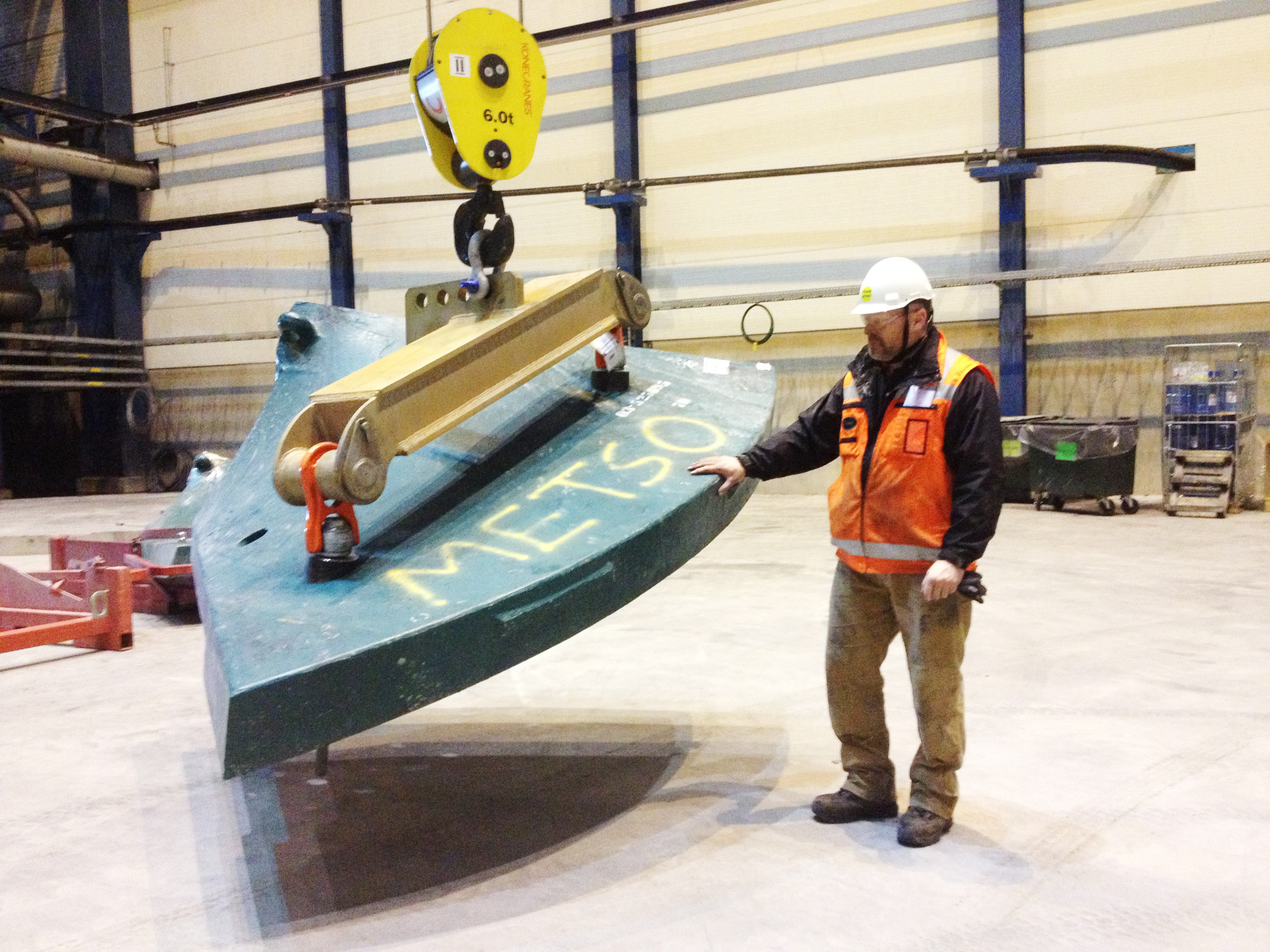 Metso Vertimill liner lifting fixture