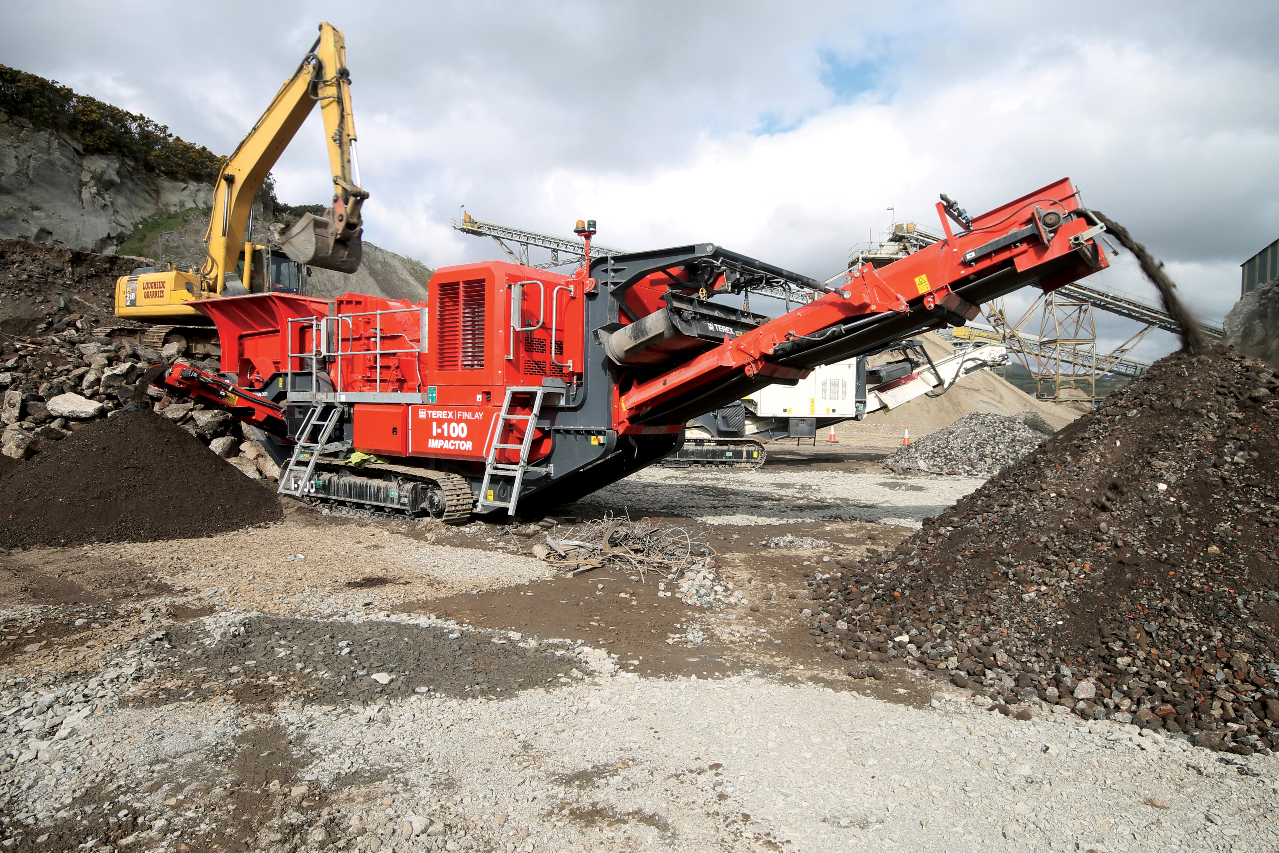 Terex Finlay's new I-100 impact crusher