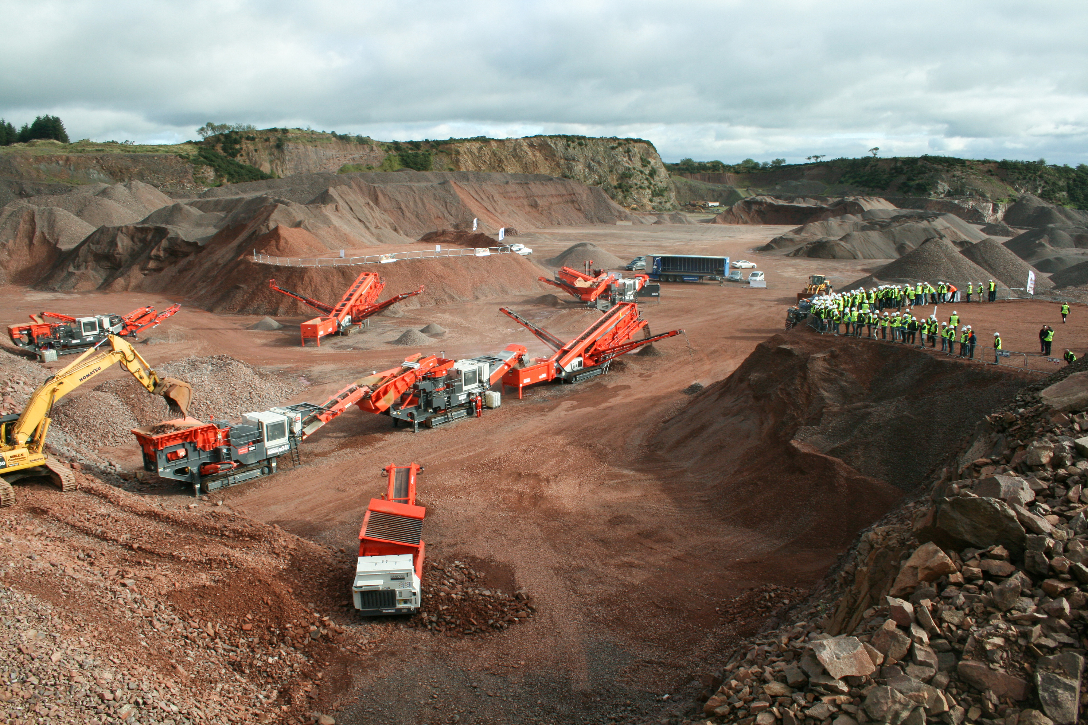 Sandvik Construction Mobiles’ new S type gyratory cone