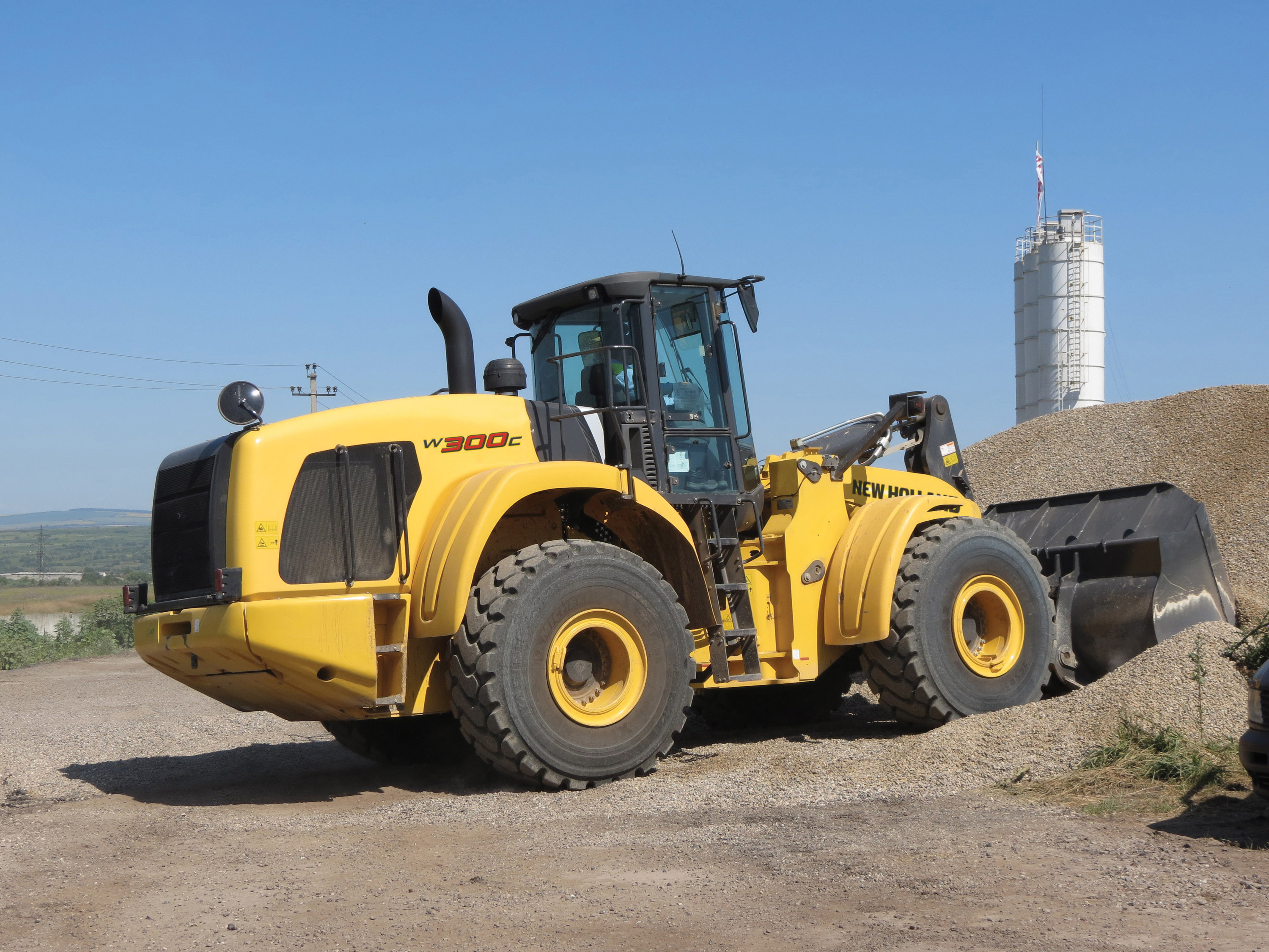 W300C wheeled loader from New Holland 