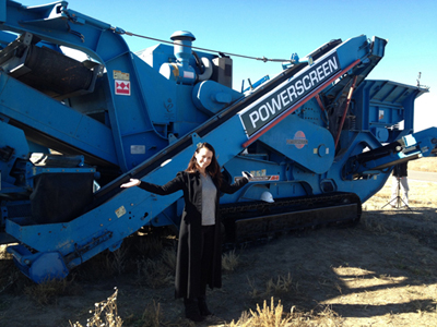 Powerscreen crusher