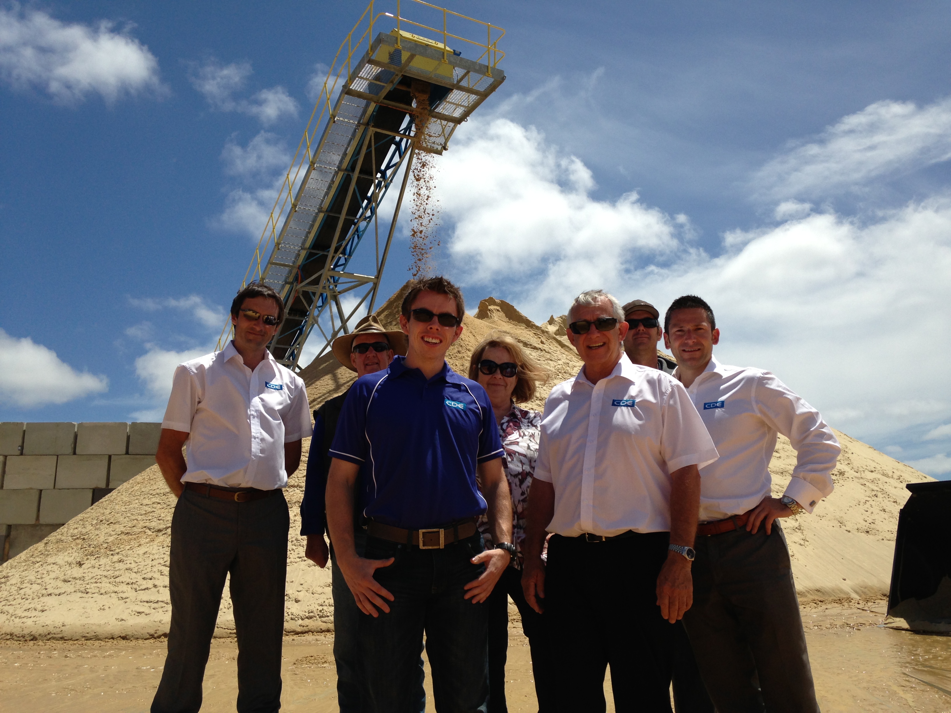 CDE team at Tooperang Quarry