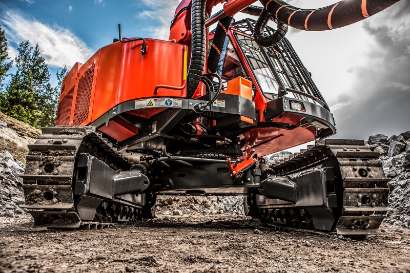 Sandvik Construction’s new Sandvik Ranger DX800 surfacew drill