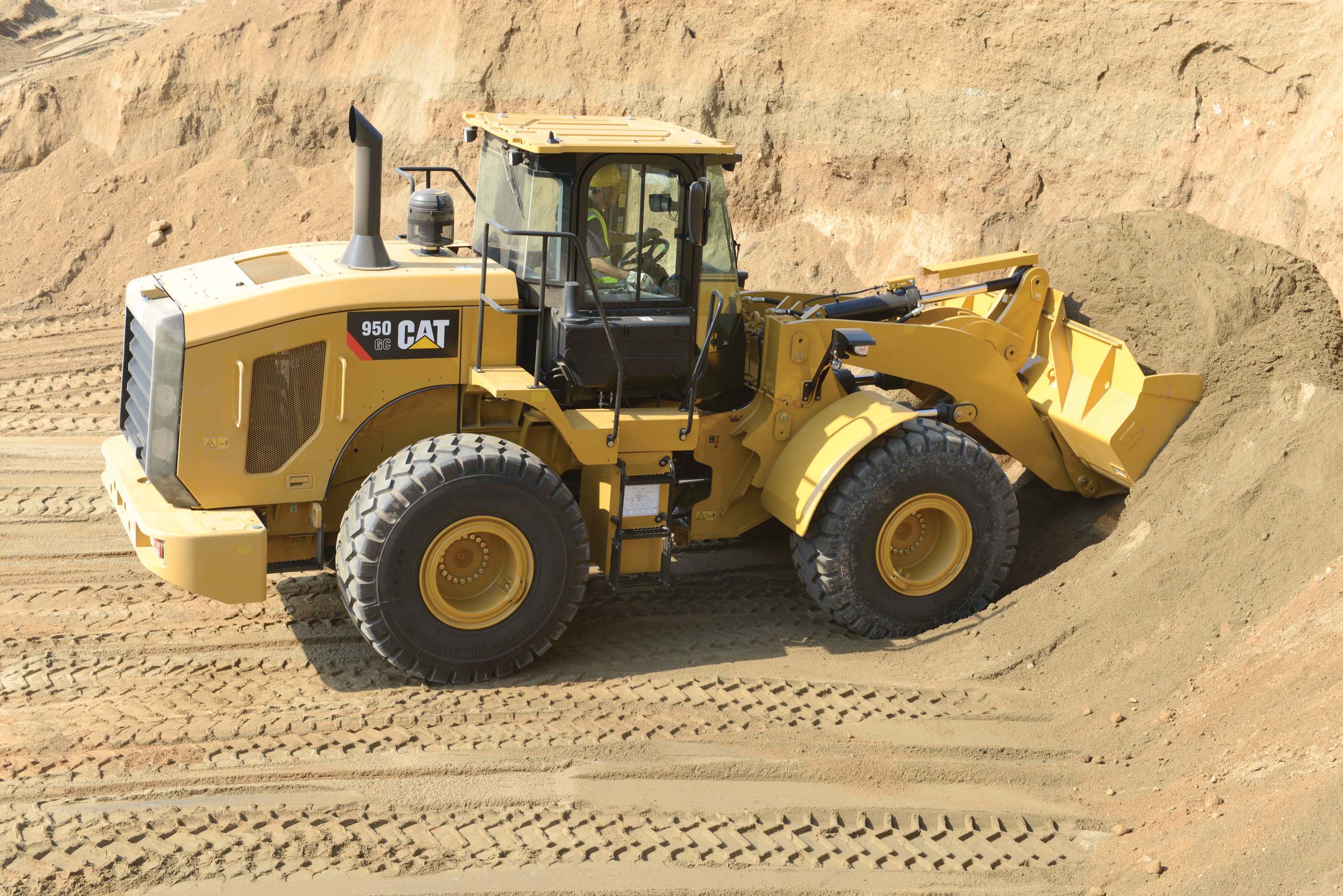 Caterpillar’s new 950 GC wheeled loader