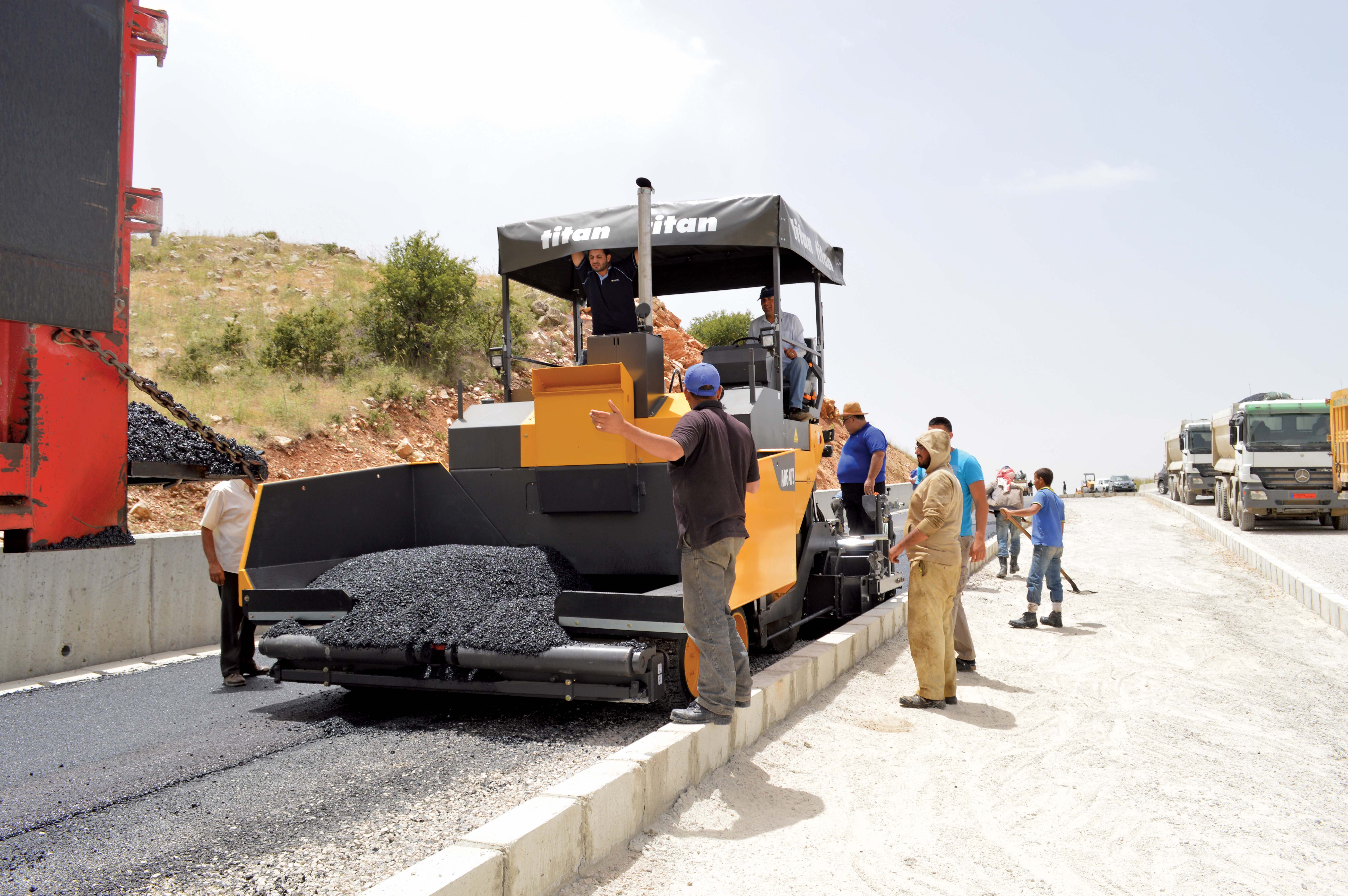 Volvo ABG Titan 473-2 paver