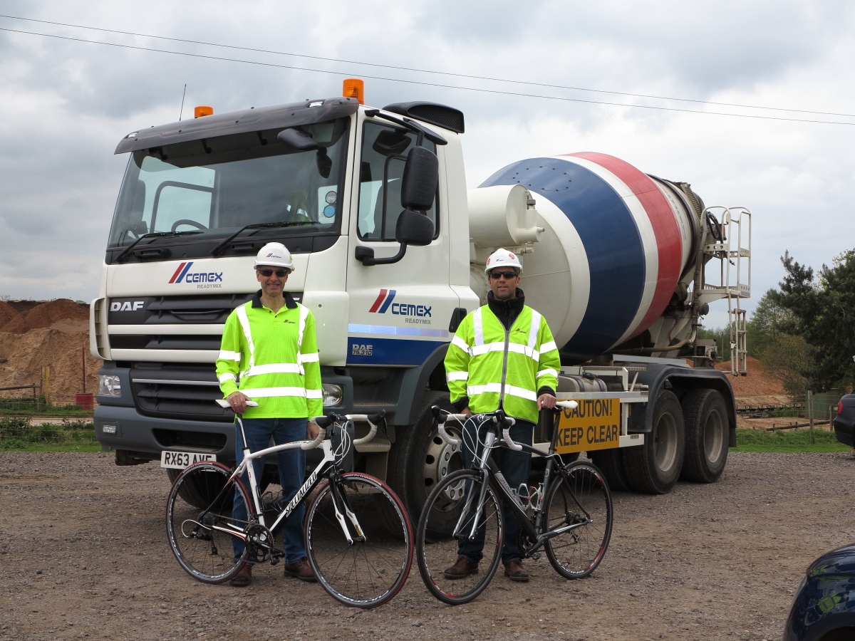 Stuart Keighley and Al Laverty of CEMEX Readymix Central region