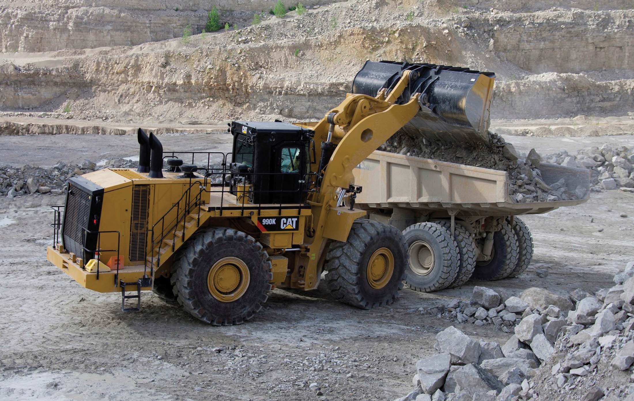 Caterpillar 990K wheeled loader