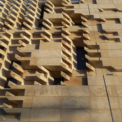 New Malta Parliament building in Valletta