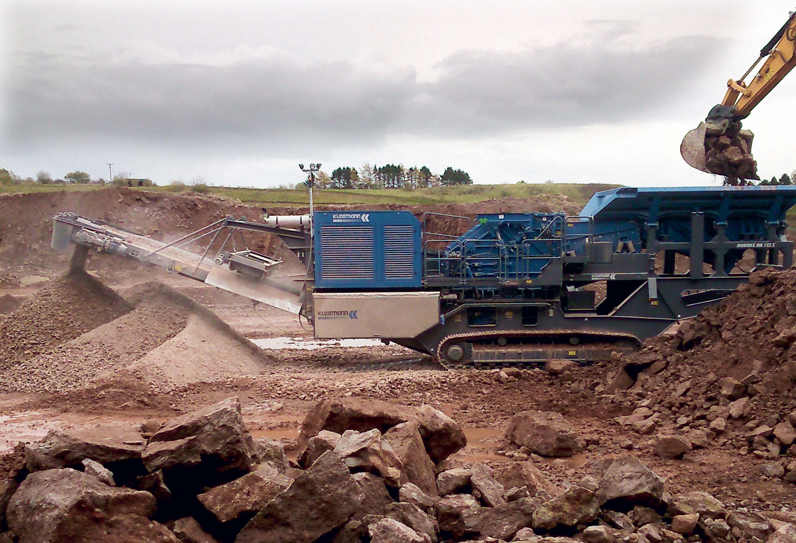 Kleemann MR 122 Z impact crusher 