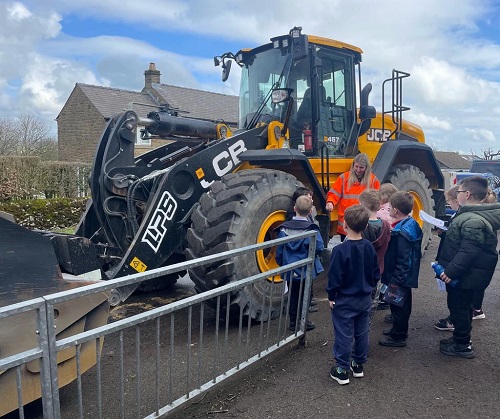 Tunstead Tarmac schools visit