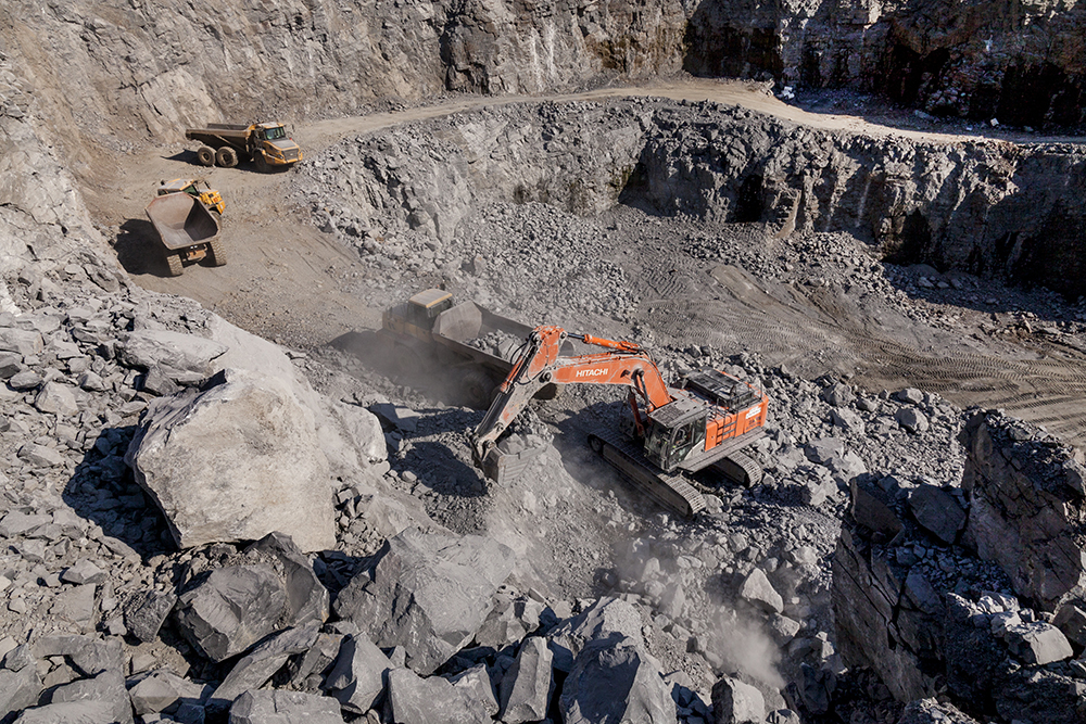 Afrimat’s Lyttelton quarry, located in Centurion, Gauteng province