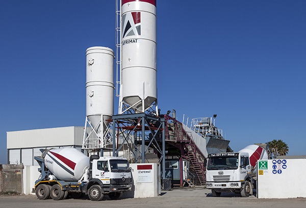 Afrimat concrete site