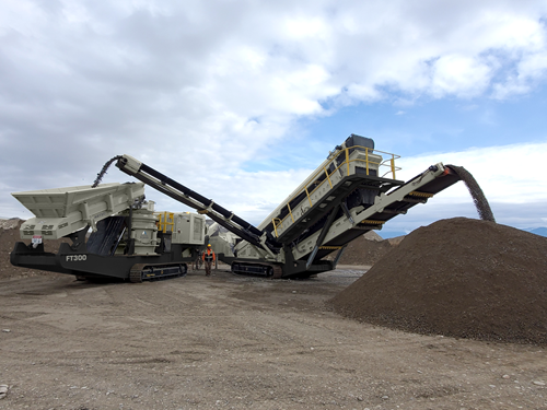 Astec crusher & screener