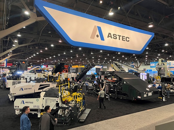 Astec CONEXPO stand