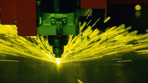 Steel laser