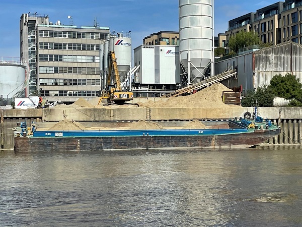 CEMEX readymix site in Fulham, London