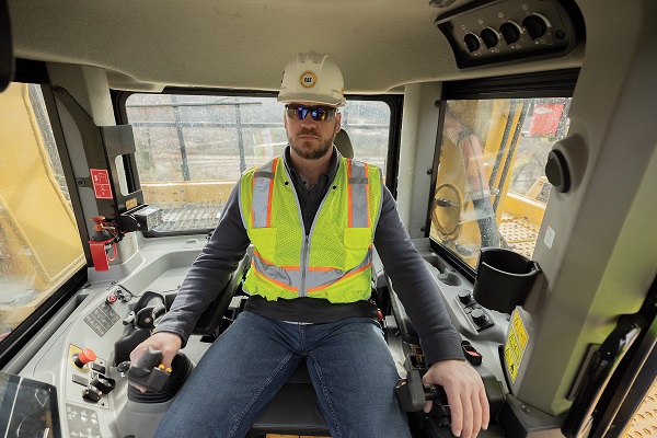 Cat D10 dozer cabin