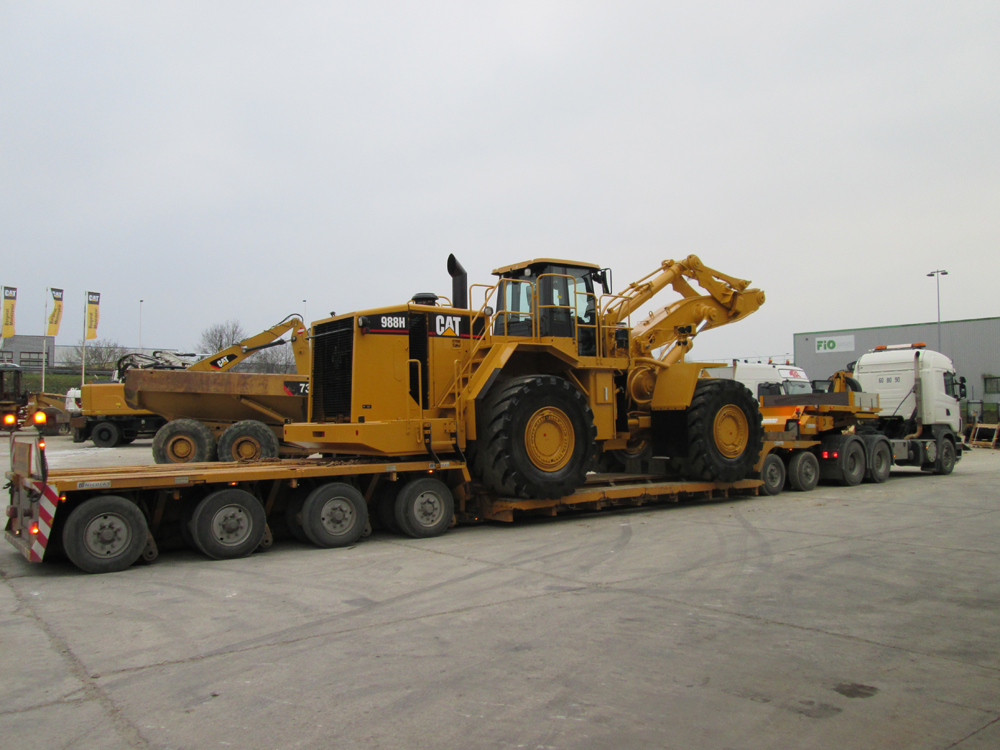 A Cat 988H loader after undergoing the Cat Certified Rebuild Programme. Image courtesy of French Cat dealer Bergerat Monnoyeur