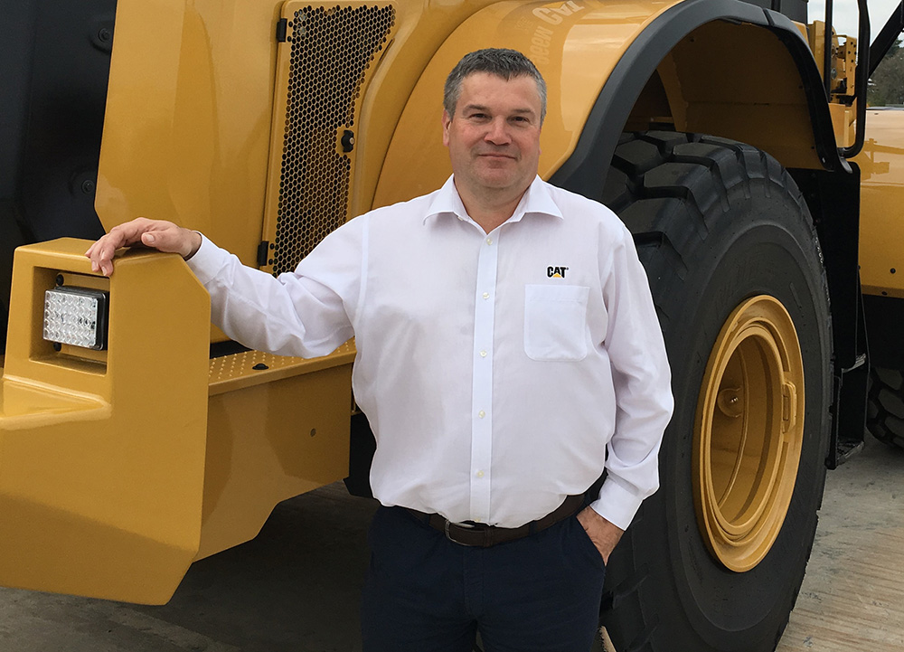 Thierry Brasseur, Caterpillar’s medium wheeled loaders product and application specialist in Europe, Africa and the Middle East