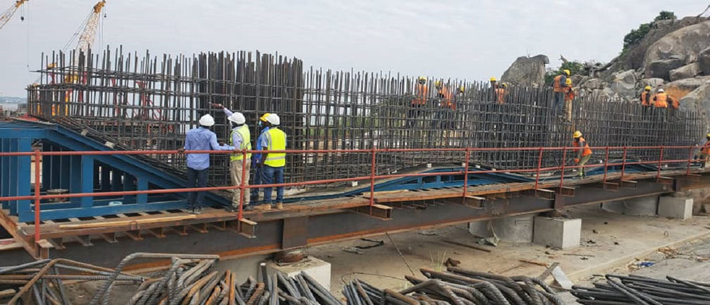 The PJ Maguguli bridge in Tanzania is one of the major aggregate-consuming projects in East Africa Pic: Tanzania National Roads Agency (Tanroads)