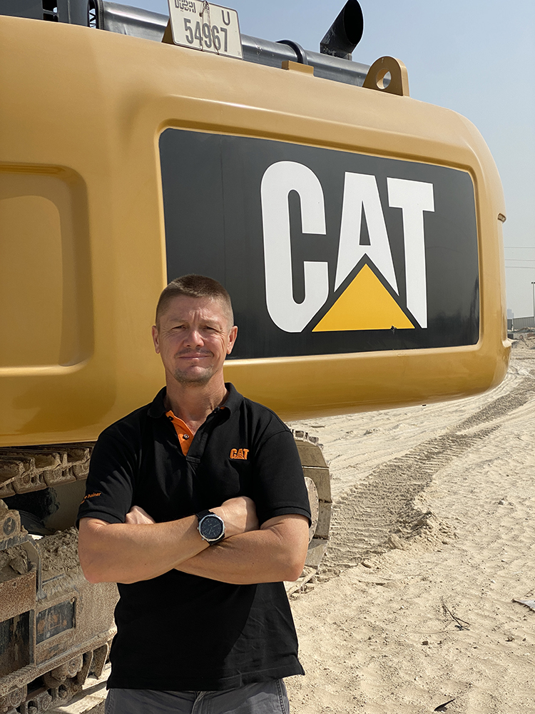 Gary Martin, senior market professional for heavy construction and quarry industries, Caterpillar