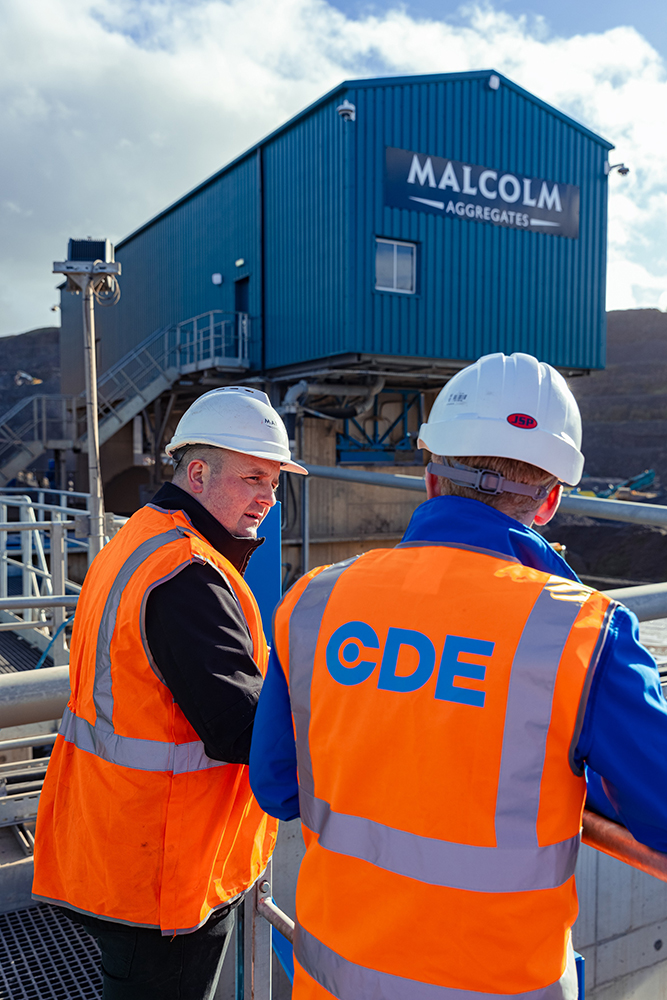 Graeme Lindsay & David Kinloch at Loanhead Quarry