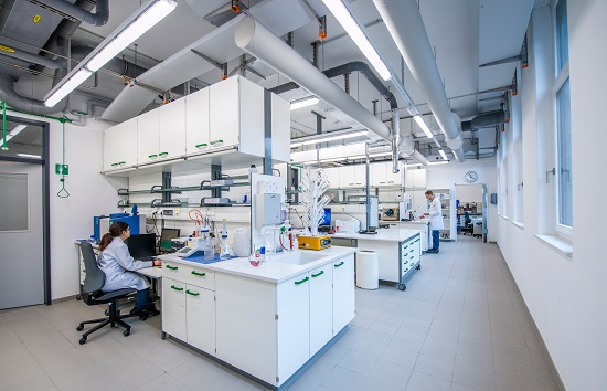 The HeidelbergCement Technology Centre laboratory