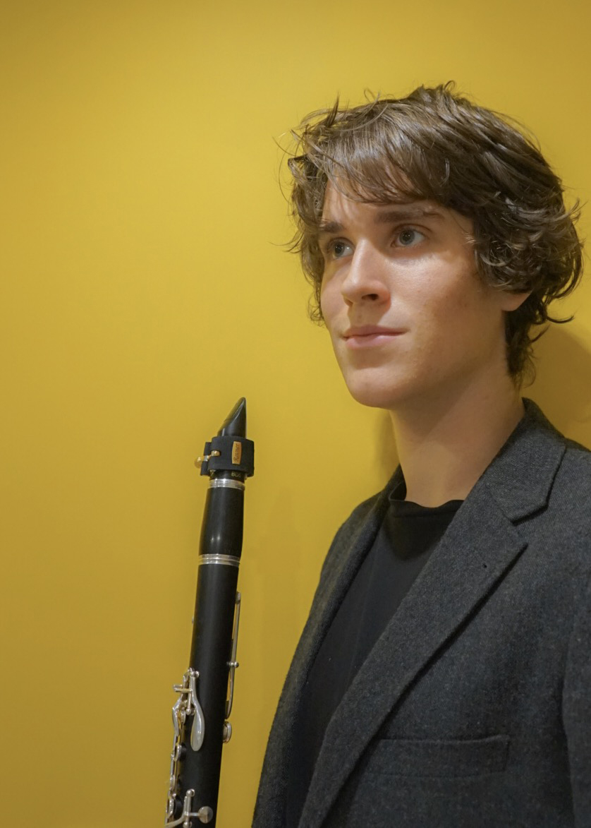 James Bessant-Davies’ says his IQBF-funded professional Buffet Crampon clarinet is enabling him to fully develop his music talent 