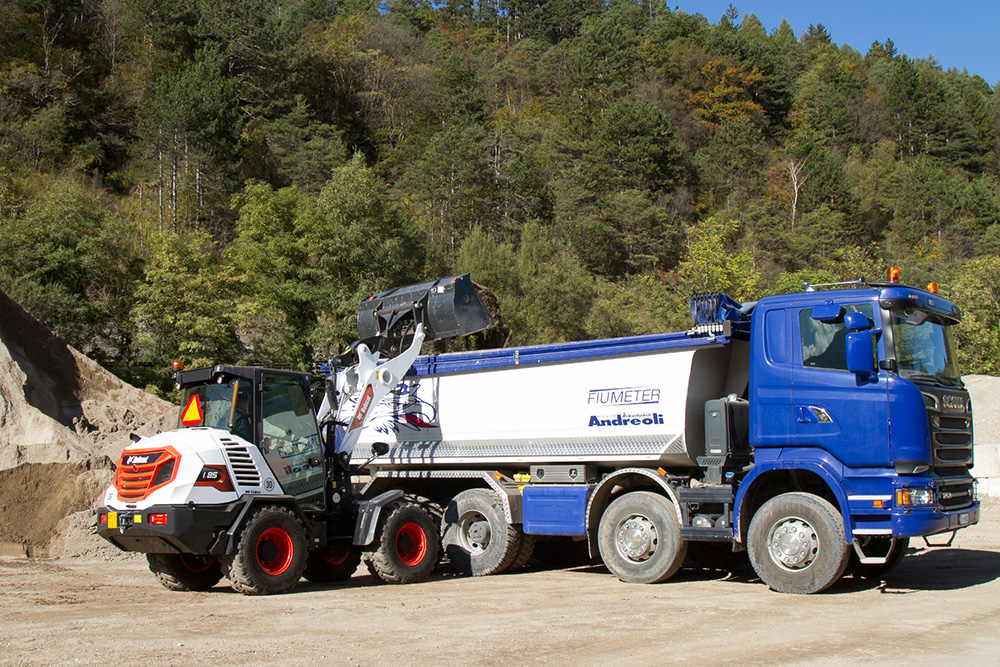 Fiumeter’s Bobcat L85 CWL was supplied by Fides, the Bobcat authorised dealer for Trentino Alto Adige