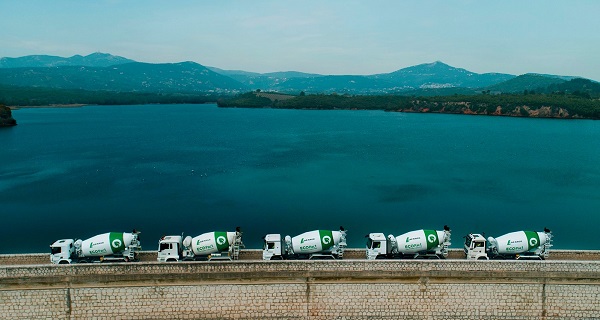 Lafarge ECOPact trucks