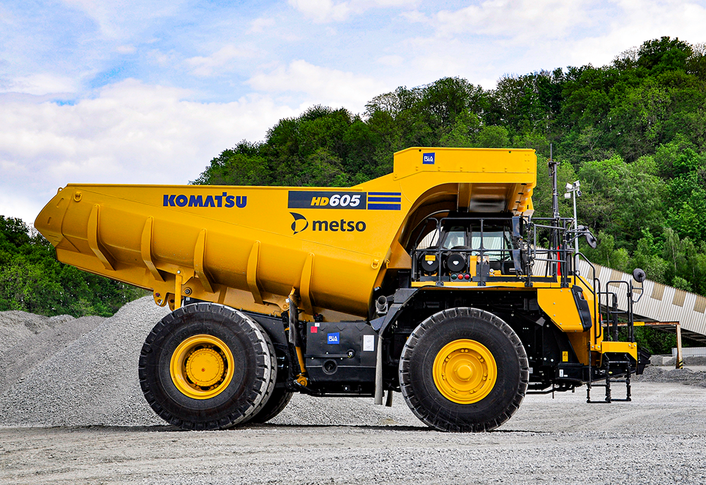 Metso claims its Truck Body is 20-30% lighter than a conventional steel-lined truck body