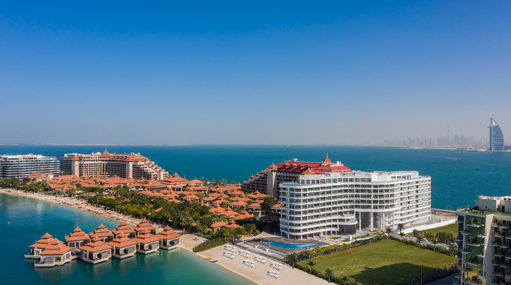 The Mina complex built by Azizi Developments at Palm Jumeirah in Dubai