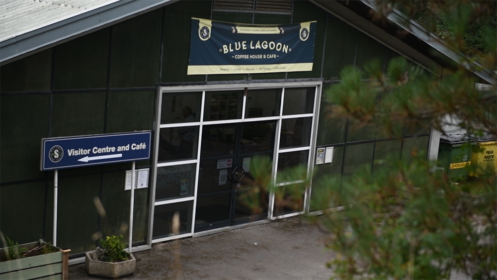 The exterior of the National Stone Centre’s current visitor centre, shop and café