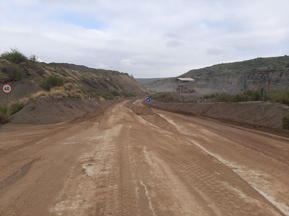 Redesigned haul roads have been central to better cycle times and safety on site