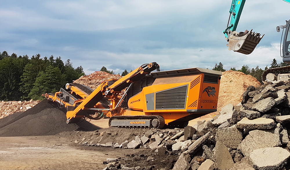 Bauhof Deutschlandsberg has deployed a Rockster R1000S impact crusher