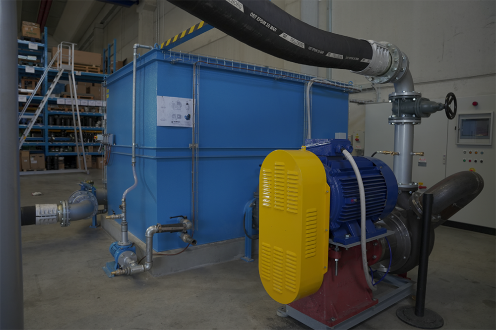 Figure 4 Pump testing Facility – Tecnoidea - Italy