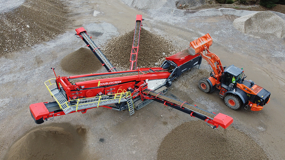 Sandvik's QA452 plant in action