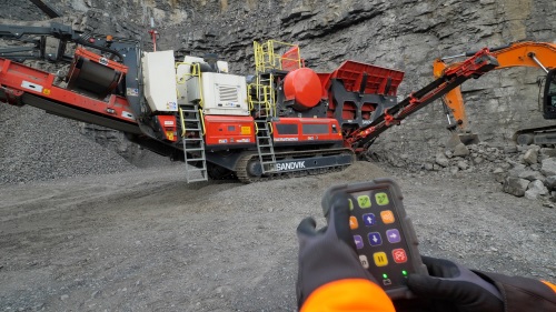 Sandvik UJ443E remote